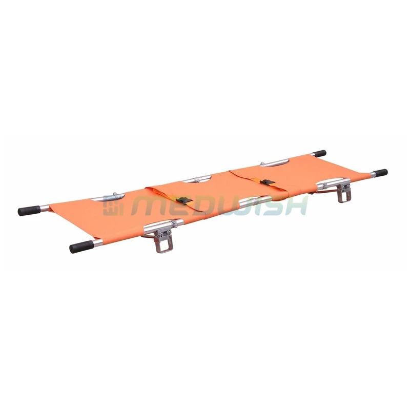 AG-2HM для оказания первой помощи устройства алюминиевый сплав рама машины скорой помощи пациента транспорта доставки складные медицинские носилки размер