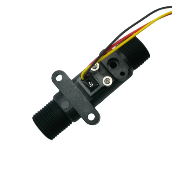 Magnetic water flow sensor with liquid flow switch