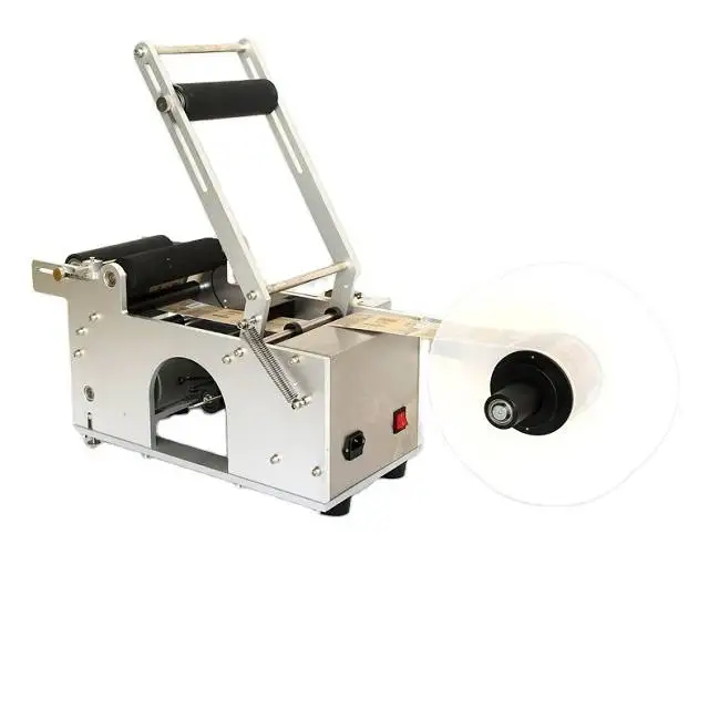 High Performance Semi Automatic Round Bottle Labeling Machine