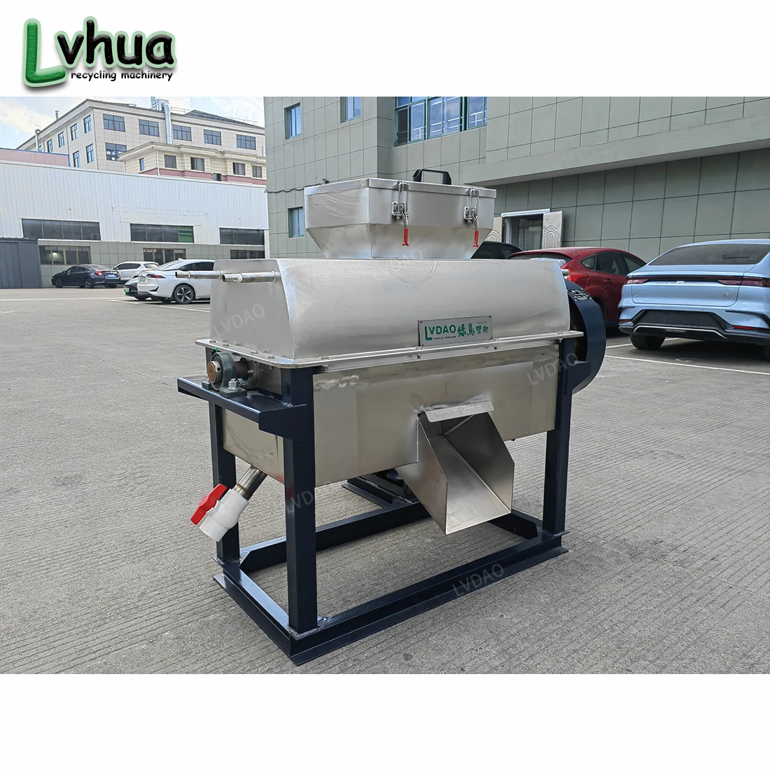 Lvhua Plastic Washing Recycling Machine For Plastic Waste PET Bottle PP PE Crushed Flakes Recycling Machine Price