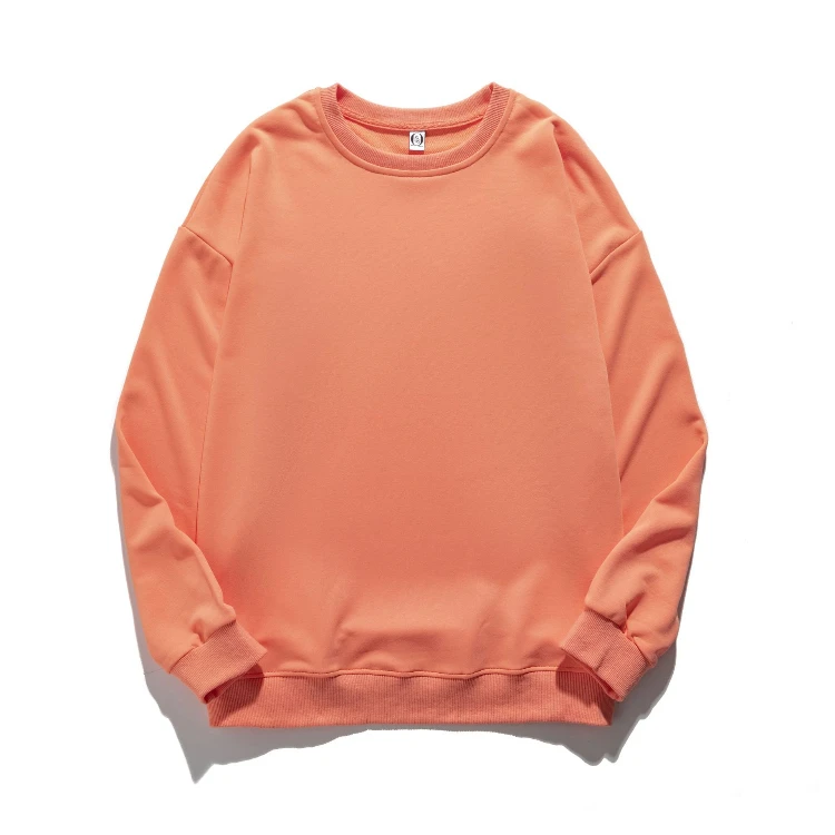 Hot Selling Crew Neck Women Sweatshirts Long Sleeve off the Shoulder Korean Sweatshirt