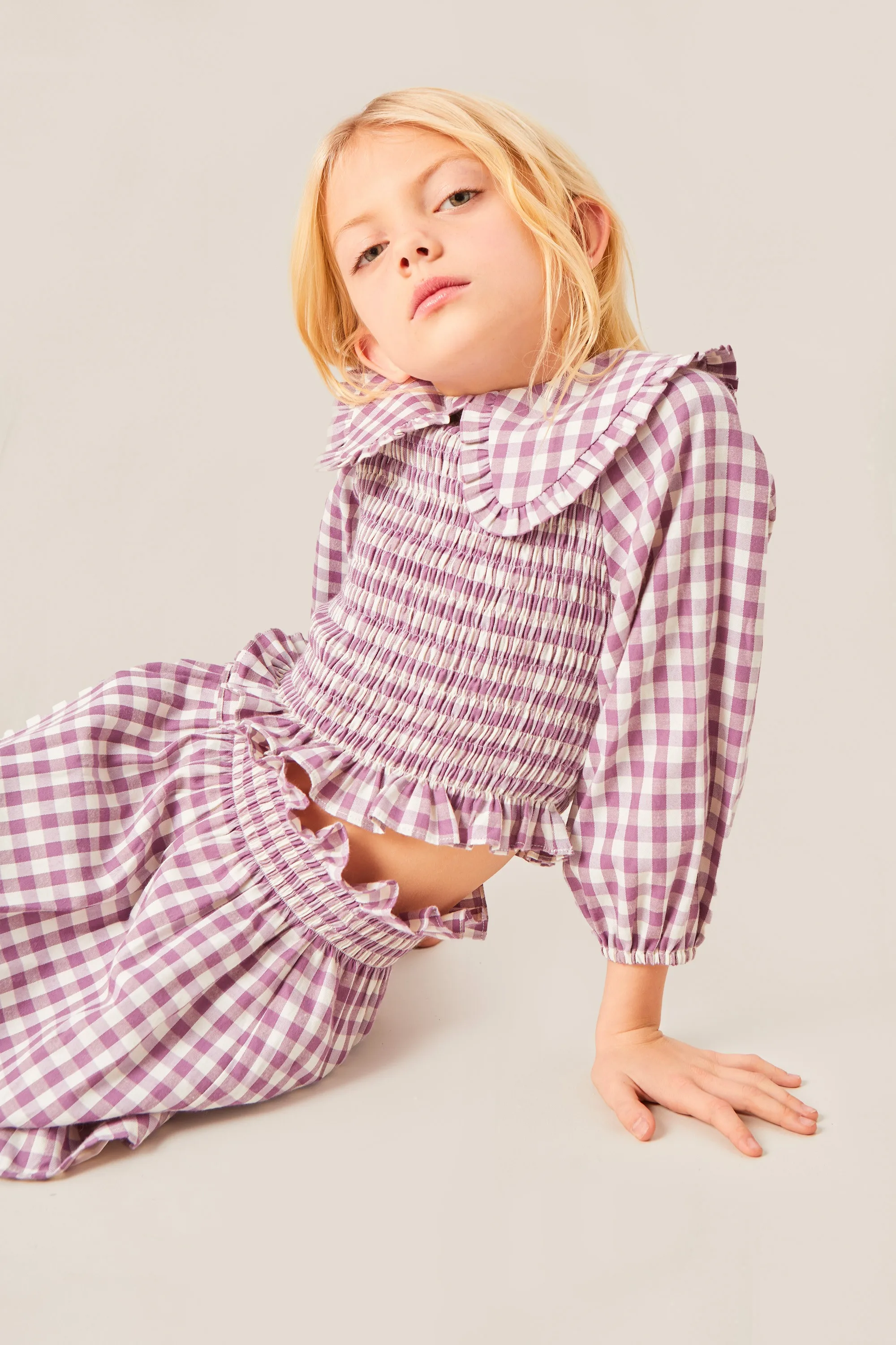 Custom Brand Smocked Dresses and Outfits for Girls Kids Matching Collection for Sister Outfits