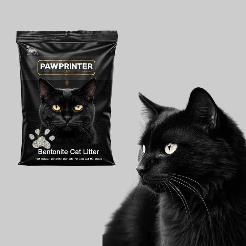 Pawprinter кошачий наполнитель оптом купить песок бентонитовый глинистый порошок Arena Sanitaria Para Gatos