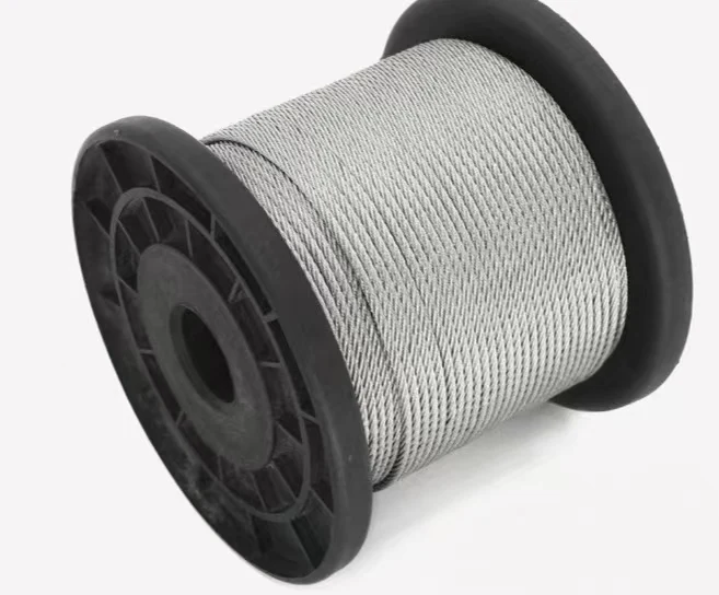 Сверхмощный Трос 7x19 американского типа стальной трос для самолета кабель авиационного использования подъема посадочной