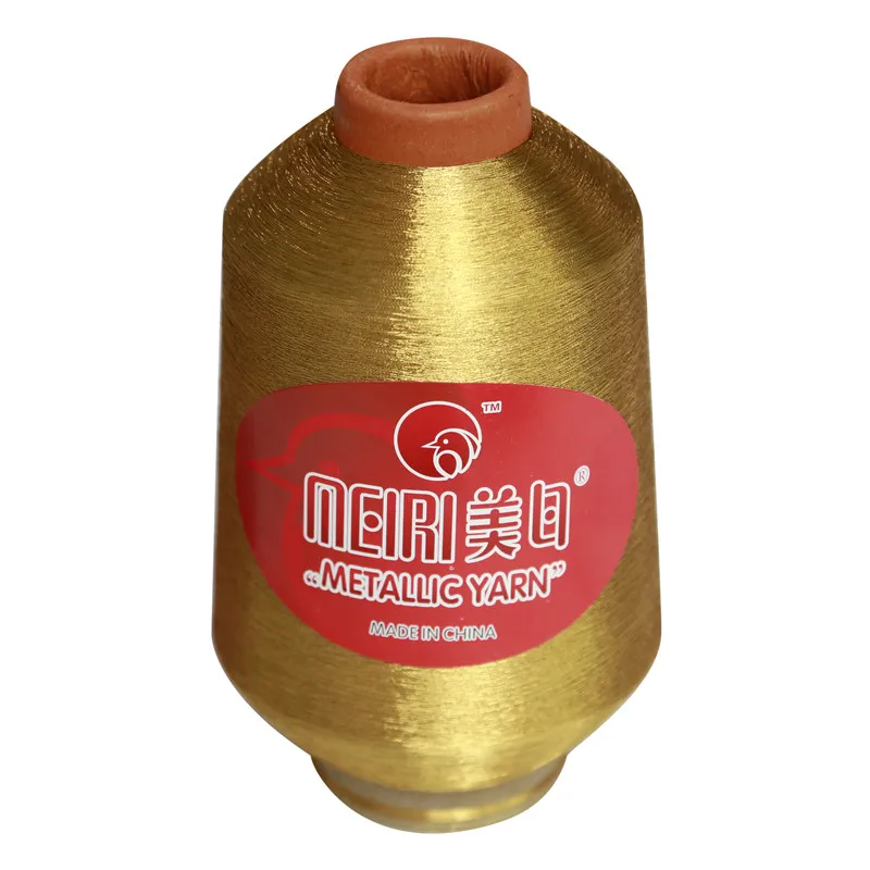 
High quality Lurex thread S type metal thread embroidered metal yarn 