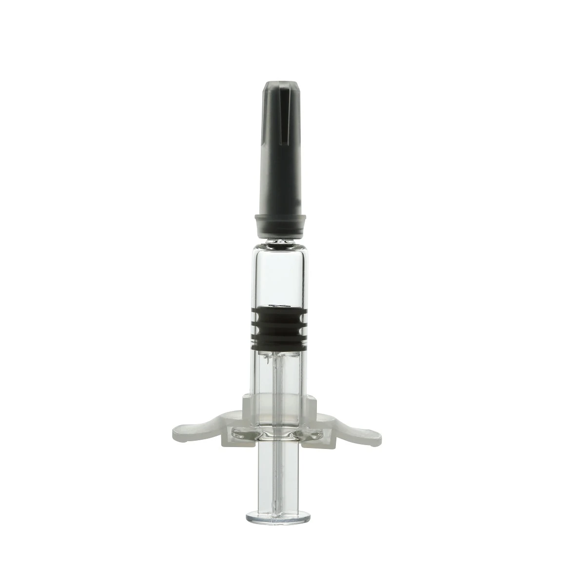 Factory direct 1ml STD 2.25ml  3ml luer lock glass prefilled syringe with scale and backstop plunger rod for vaccine medical use