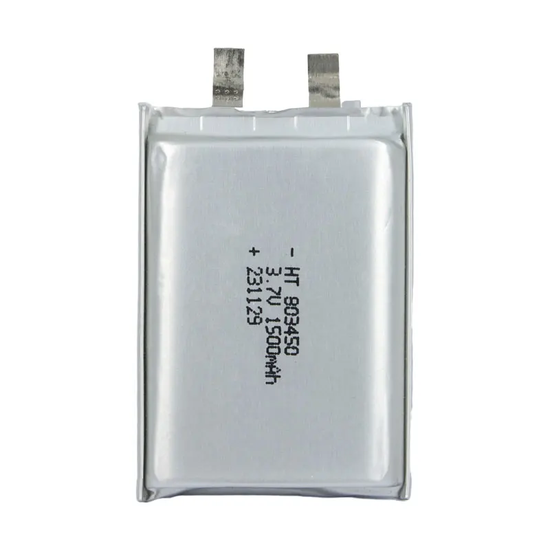 Factory Price Lipo Battery 803450 3.7V 1500mah Rechargeable Lithium polymer battery For Digital Product