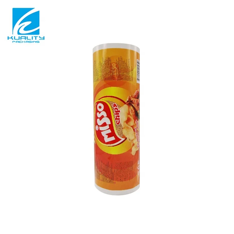 Eco-friendly laminated plastic packaging chips packing roll film