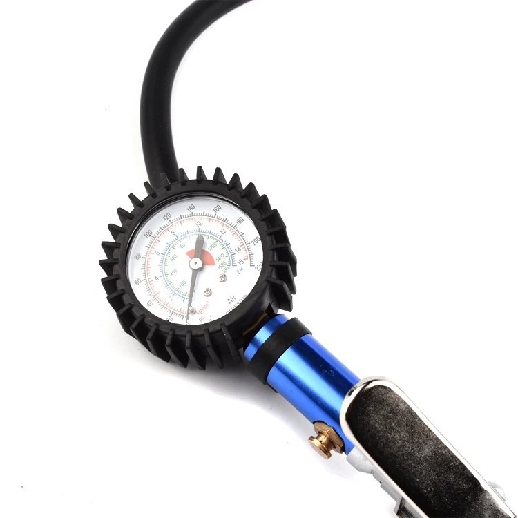 Pneumatic  Tire Inflator Gauge for Air Compressor  Reviews for Car tire check accuracy   in Stock