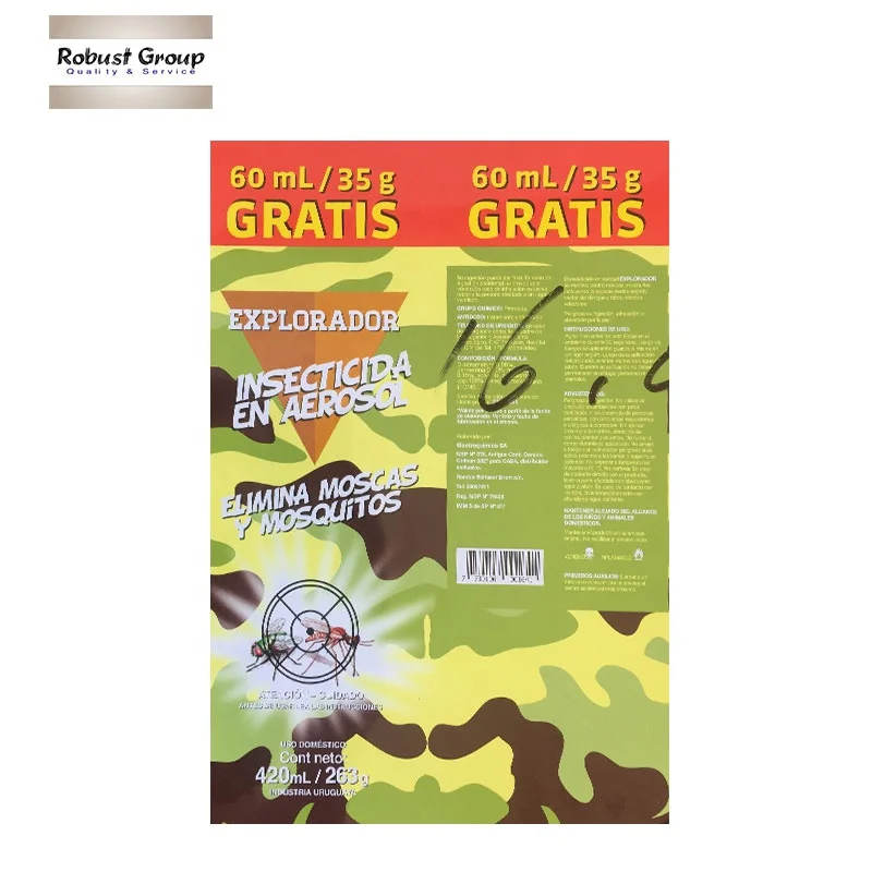 Low price printed tinplate sheets for spray GR-059