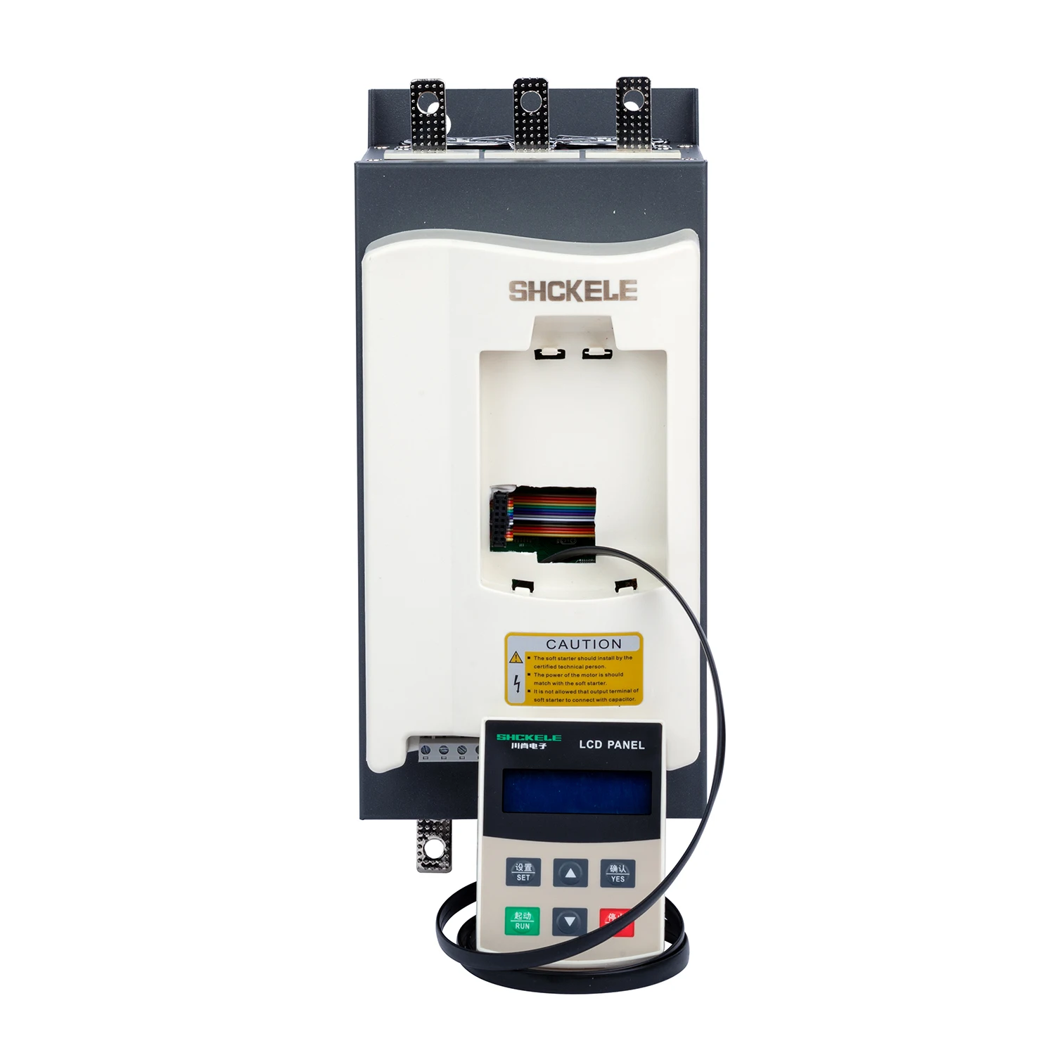 8 Kinds Motor Protection 100HP 50Hz/60Hz 380V Soft Starter 75KW 3Phase 440V For Water Pump System