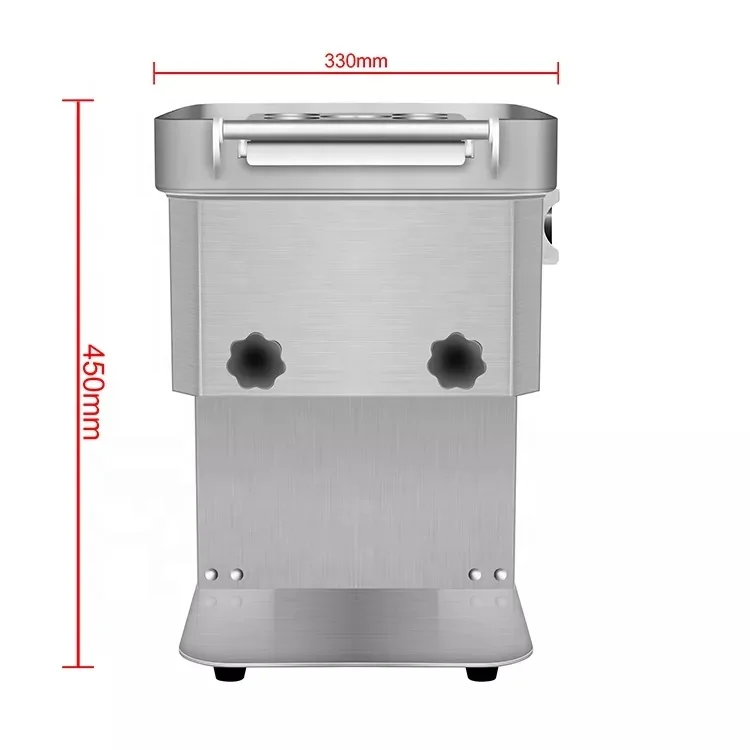 Custom cheap reusable 304 stainless steel Meat cutter Application Meat processing equipment