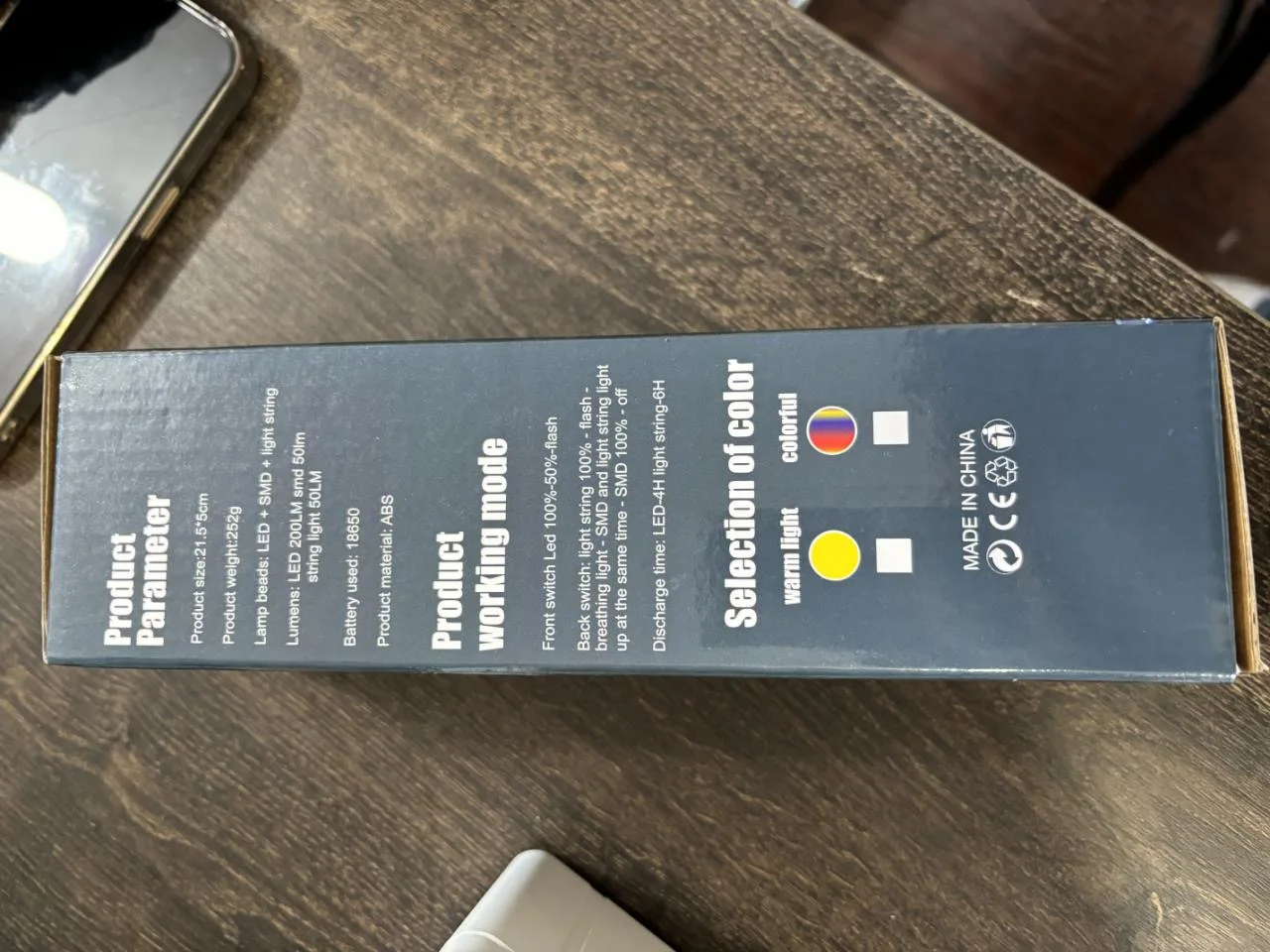 2024 Multi Functions Home and Camp 10 Meters Atmosphere Lamp LED Camping Lantern with String 2 in 1 Rechargeable Light