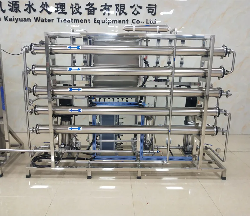 Industry 0 mineral Electro-Deionization Units Capacity 1000lph Ro+EDI Deionized, Distilled, Demineralised  Water Equipment