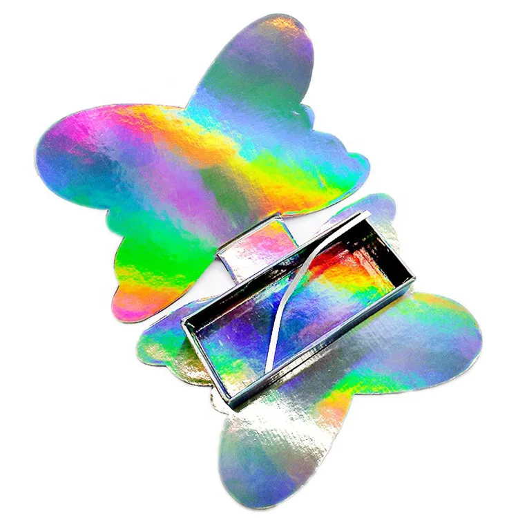 Коробка для ресниц в форме бабочки, коробка для ресниц в форме розовой бабочки, коробка для ресниц на заказ, коробка для ресниц в форме бабочки