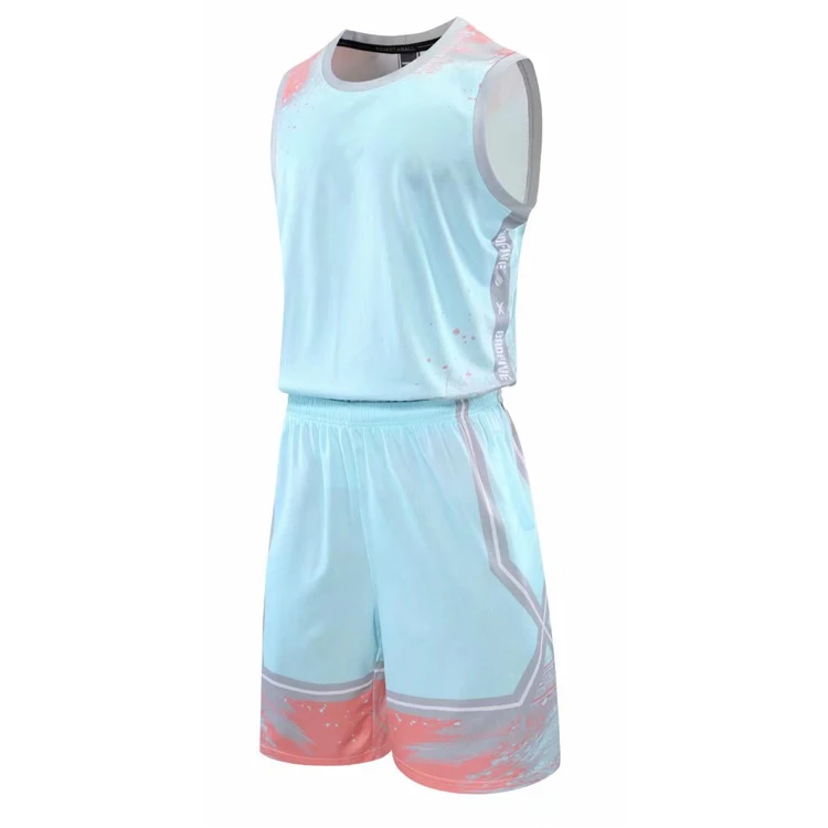 Wholesale Custom Basketball Apparel Latest Basketball Jersey and shorts Design Sublimation Basketball uniform