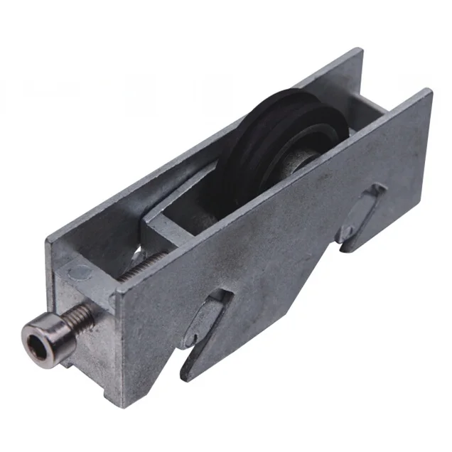 Heavy Duty Durable White Zinc V Track Sliding Wheel Single Zinc Coating Bearing Roller (ML-FS018)