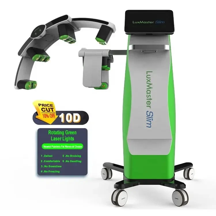 10d Laser with Ems Shape Laser Weight Loss lipo 532 635nm Cold Slimming Machine