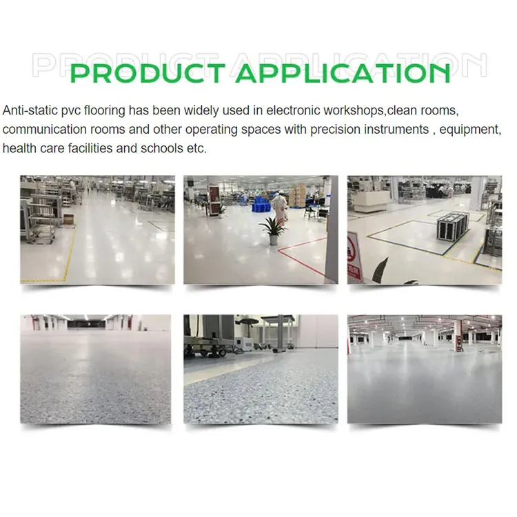 Product Cheap Price Laboratory Wear-Resistant Waterproof 2mm Homogeneous Vinyl Composite Flooring Tiles