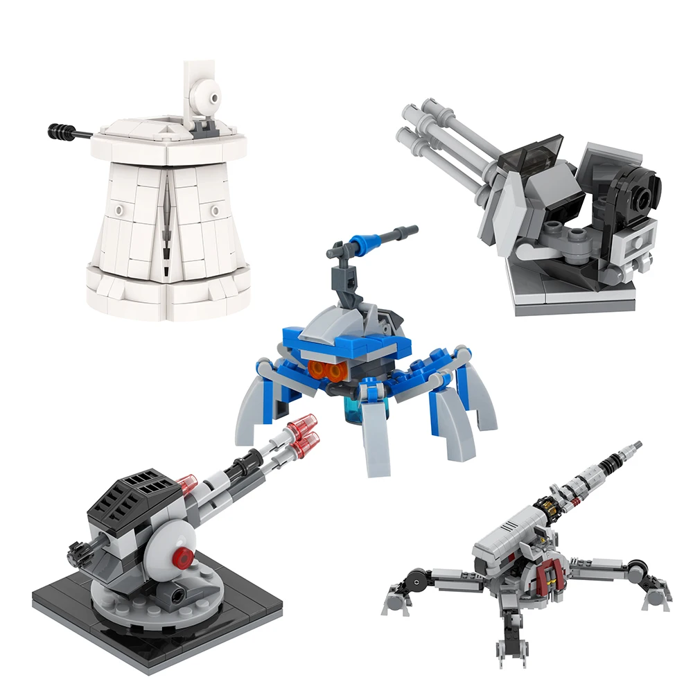 MOOXI Transporter Clone Speeder корпусный велосипед летающий мотоцикл снегоход тредспидер переноска космические войны кирпич детская игрушка