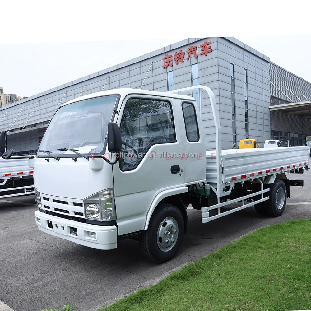 ISUZU 100P 130HP 4x2 Diesel Cargo Truck Manual Transmission Fast Gear Box Euro 5 Emission Standard New Condition Left Van