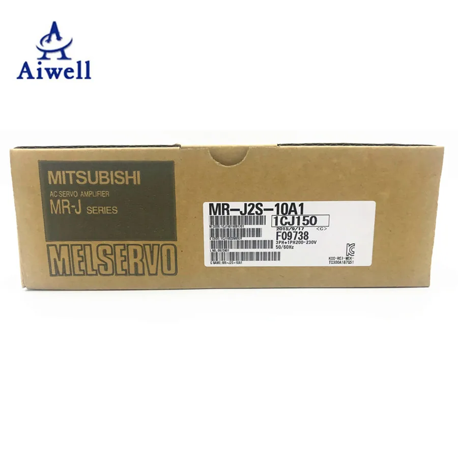 Mitsubishi Цифровой Сервопривод переменного тока Привод комплект 100W MR-J2S-10A1