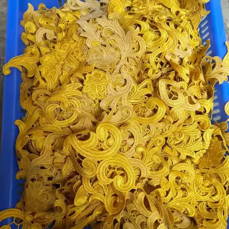 Customized Garment Accessories Pair Motifs Mirror Appliques and Trimmings