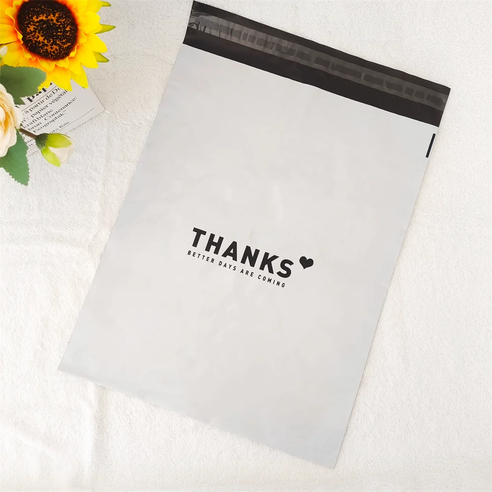 In Stock 25*35cm  green pink  White Polymailer Mailing Bags Pink Poly Mailer Custom Logo Mail Courier Envelope Bag Plastic