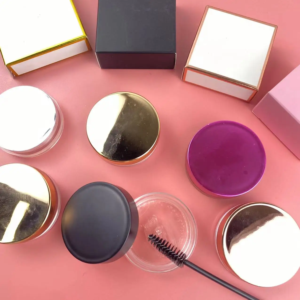 Private Label Eyebrow Styling Gel Long Lasting Waterproof Eyebrow Styling Soap Create 3D Eyebrow Styling Wax