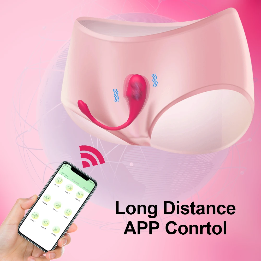 Hot selling App Wireless Remote Wearing Small Shark Egg Jumping Vibrator Application Vibrator Jumping Egg