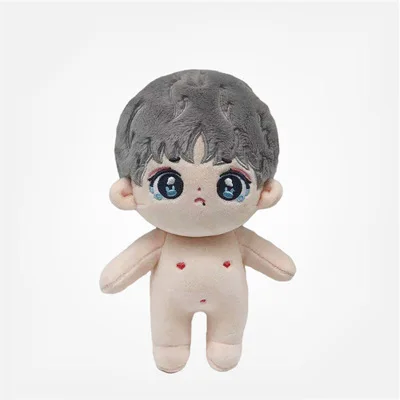 Wholesale new design standing kpop plush toys custom cartoon character plush doll