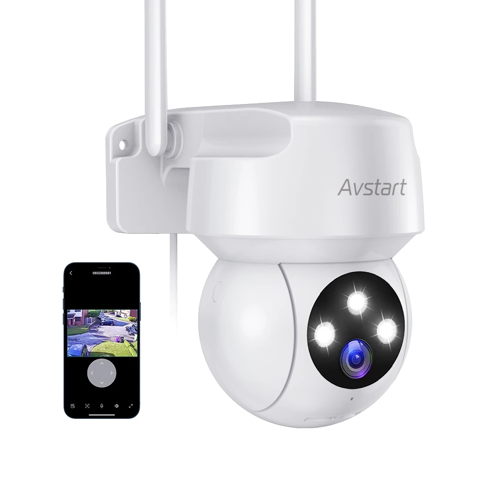 Avstart oem Network wifi cctv ip ptz bullet  wireless outdoor security camera camara de seguridad
