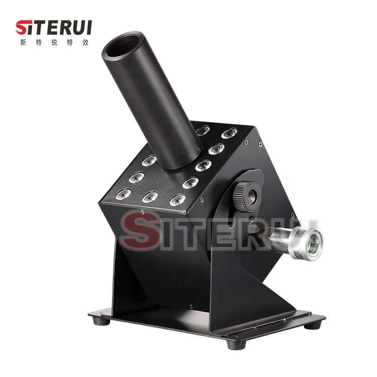 Smoke effect LED CO2 cannon machine jet Professional Colorful Co2 Machine DMX DJ