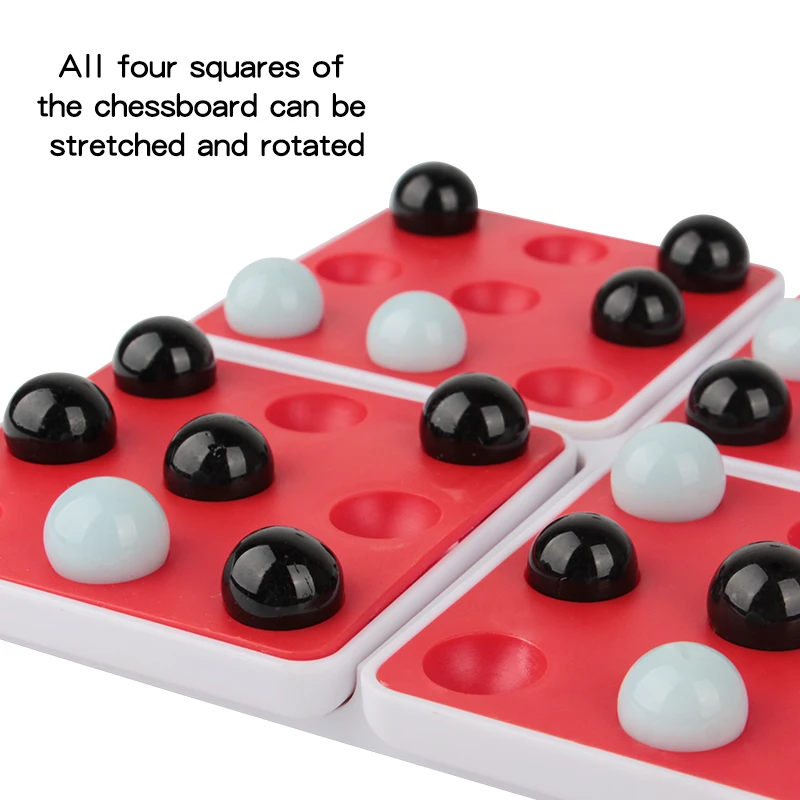 Wholesale Ineresting Chess Tow Player Toys Black and White  Pentago Game For Kids