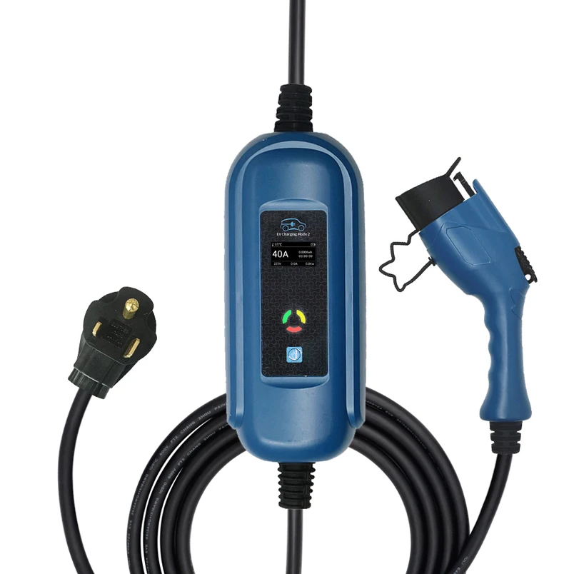 40 Amp 240V J1772 Ev Charger Cee Plug