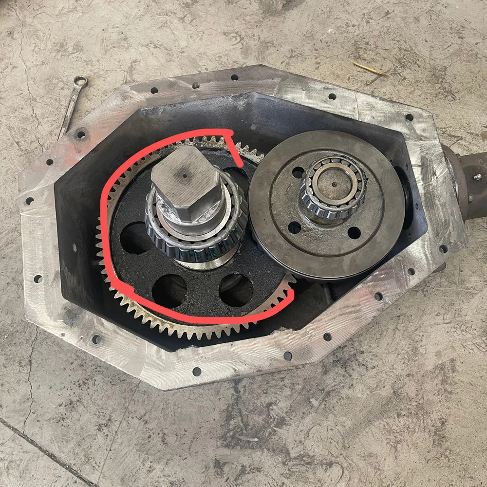 Gold grinding machine spare parts 1100 Gearbox reduction box wholesale factory