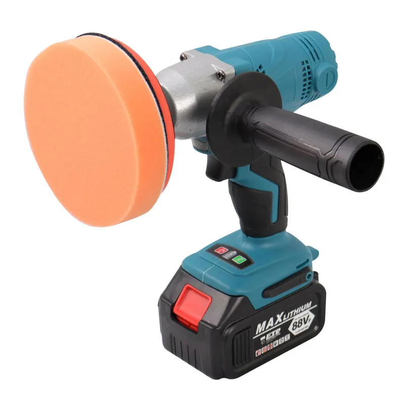 Mojia Mini 48V/88V Lithium Cordless Drill Floor Car Polisher Machine Buffer Sander Waxing