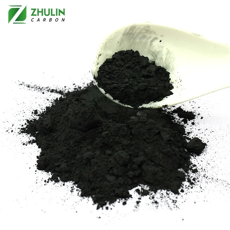 Zhulin Manufacture Food Grade Activated Carbon Powder for Glycerol Decolorization