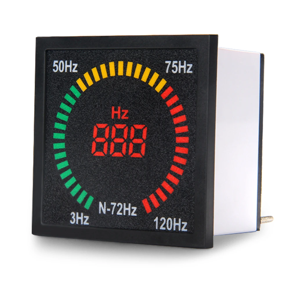led square digital display measurement multifunctional indicator digital frequency meter HZ meter