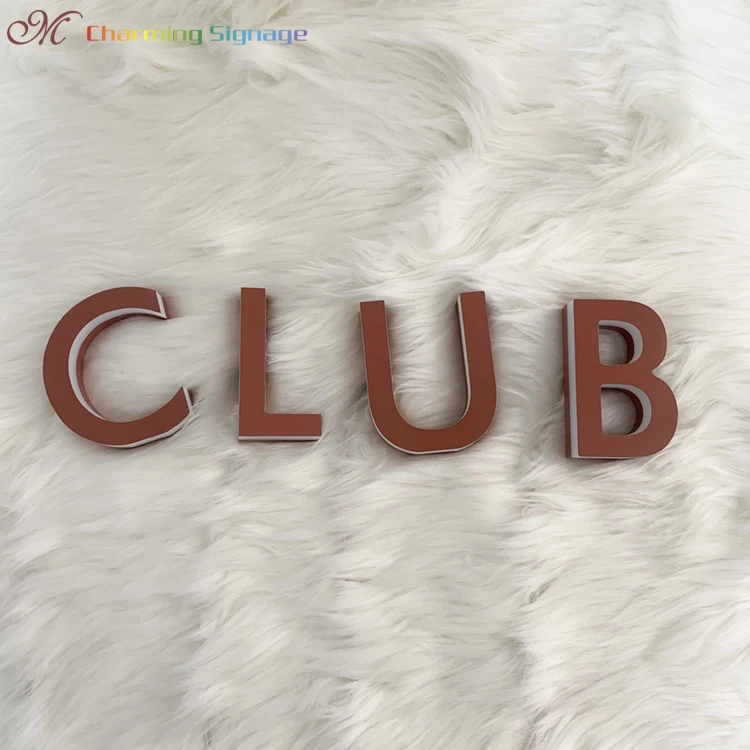 Charmingsign Custom LED Acrylic illuminated Letter Sign Neon Signage Commercial Business Billboard Logo