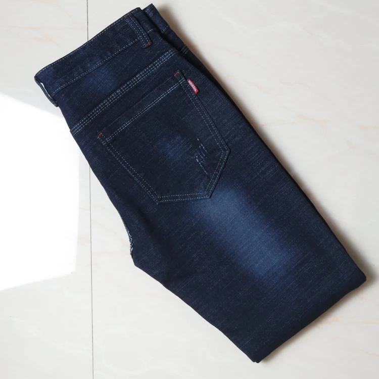 
Wholesale Dark Blue Ladies Jean Women Skinny Denim Jeans High Waist Women Pants 