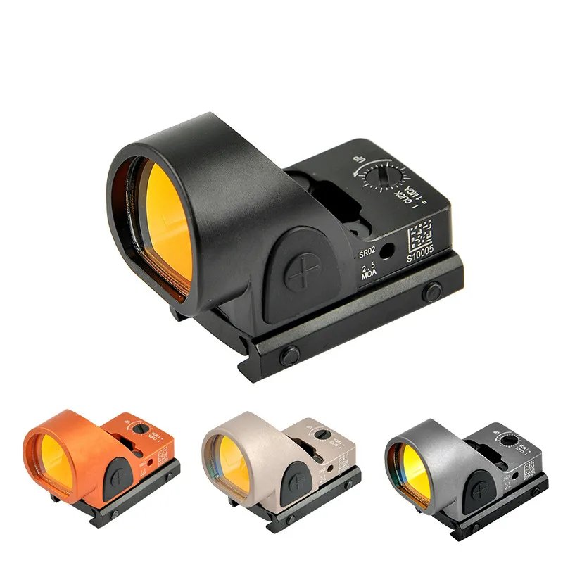 Mini SRO Red Dot Scope Sight RMR Collimator Reflex Sight for 20mm Rail mount Hunting Rifle Airsoft Glock Pistol Scope