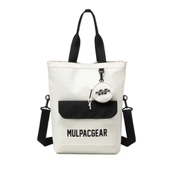 Bsci manufacturer fashionable girls class book notebook tote bags custom large polyester tote bag with pockets