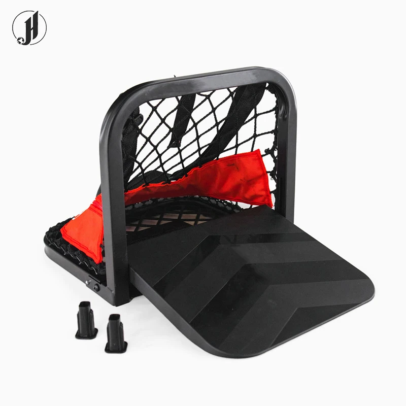 HJ Metal Tube Floorball Ice Field Hockey Goal Net For Kids Hockey Goal Net
