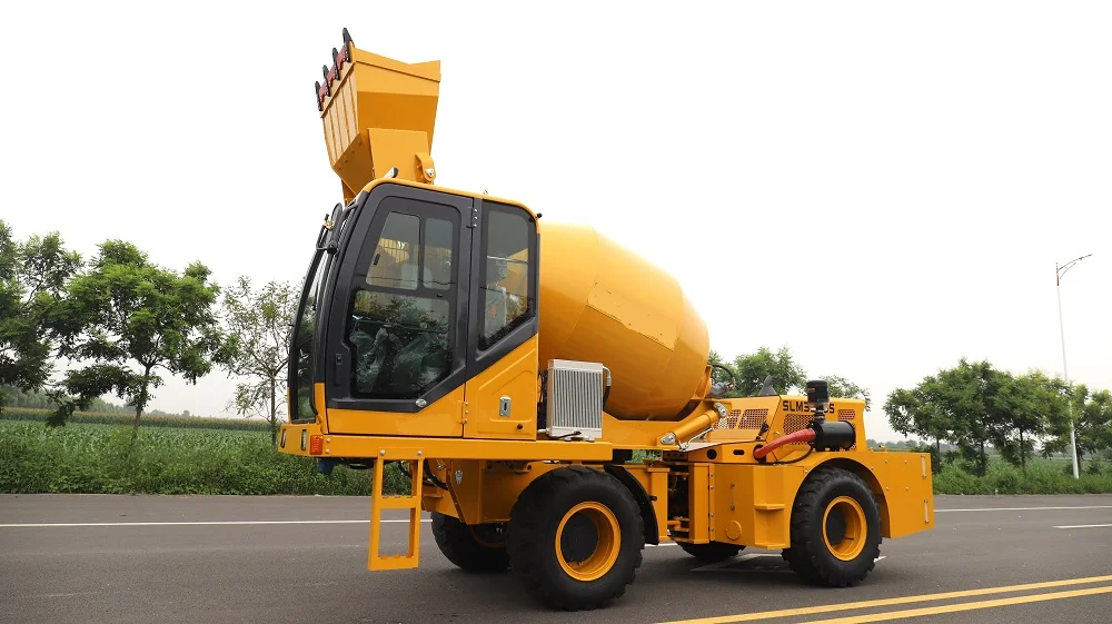 self-loading concrete mixer 3.5m3 SLM3500S within Concrete Mixer Truck and Concrete Machinery