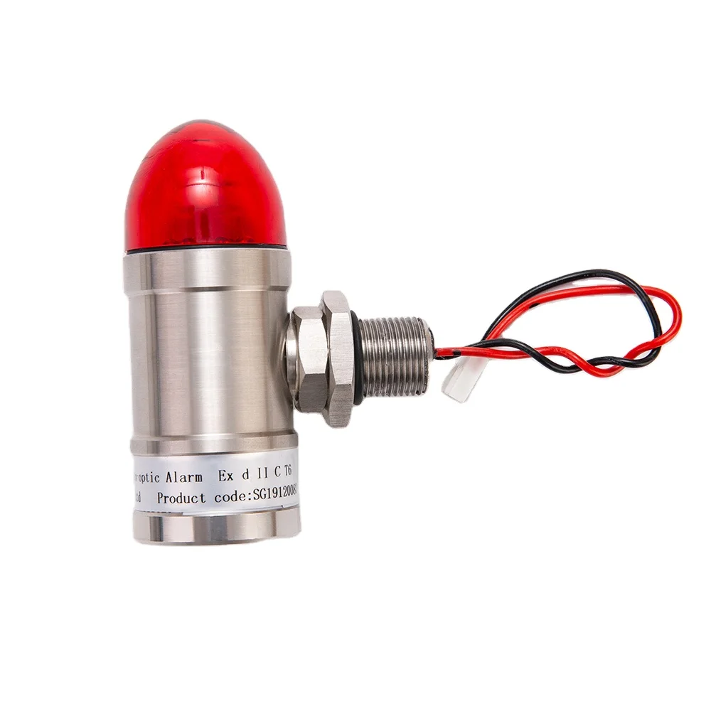 Explosion-proof 24V stainless steel industrial sound and light alarm light high quality LED sound and light alarm