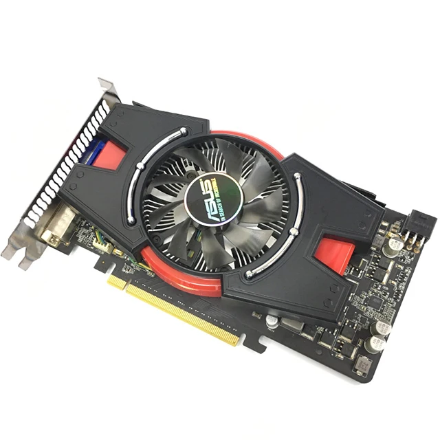 Видеокарта Gtx 550 ti 1 ГБ бит по хорошей цене высокочастотная игровая Карта