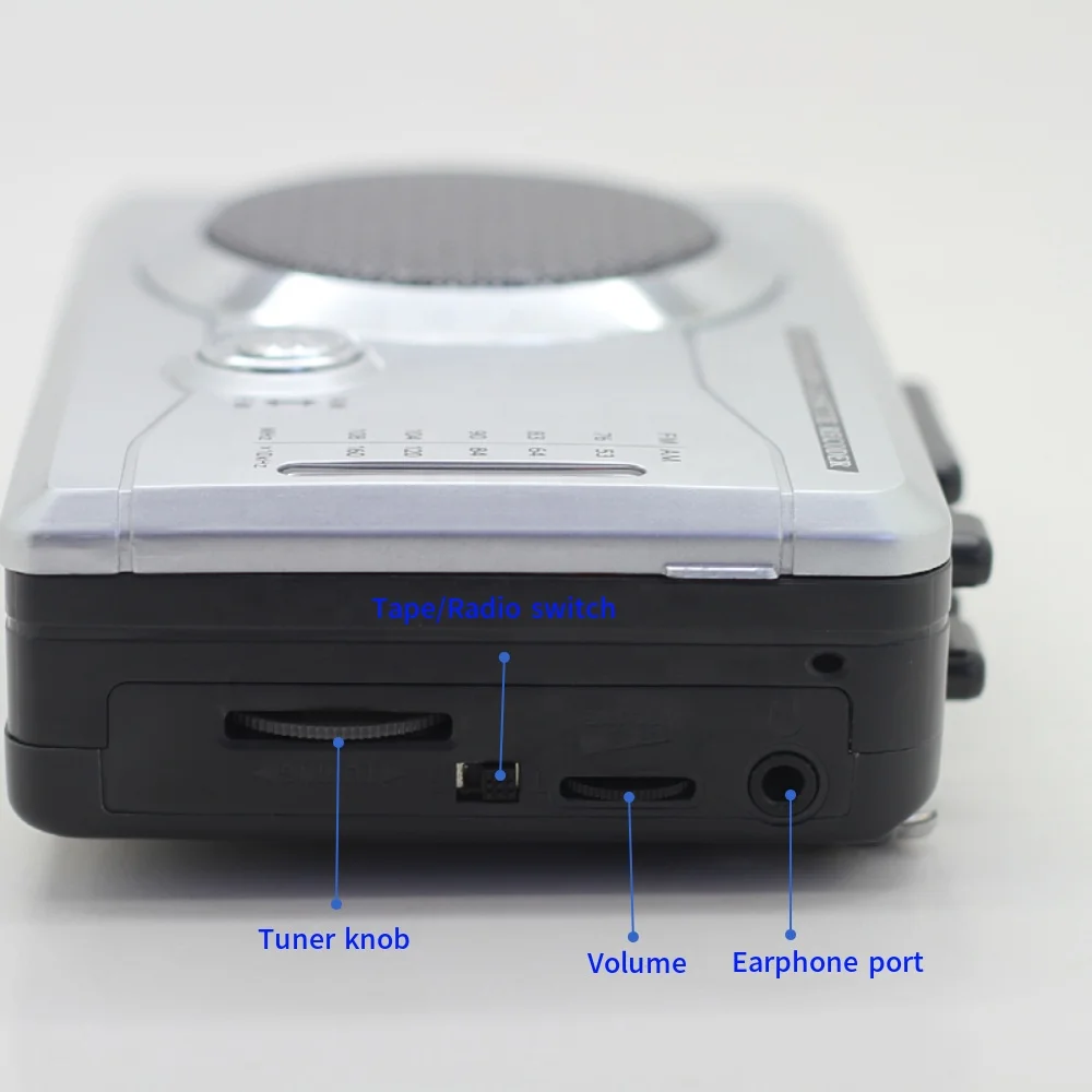 Low Price Factory Wholesale FM/AM Radio Recorder  Cassette player