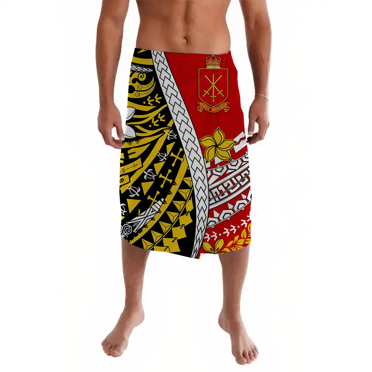 Custom Tonga Lavalava Tonga National Day ie faitaga Tonga Island Clothes Bonfire Party Mens Dress Polynesia Tribe Men Half Skirt