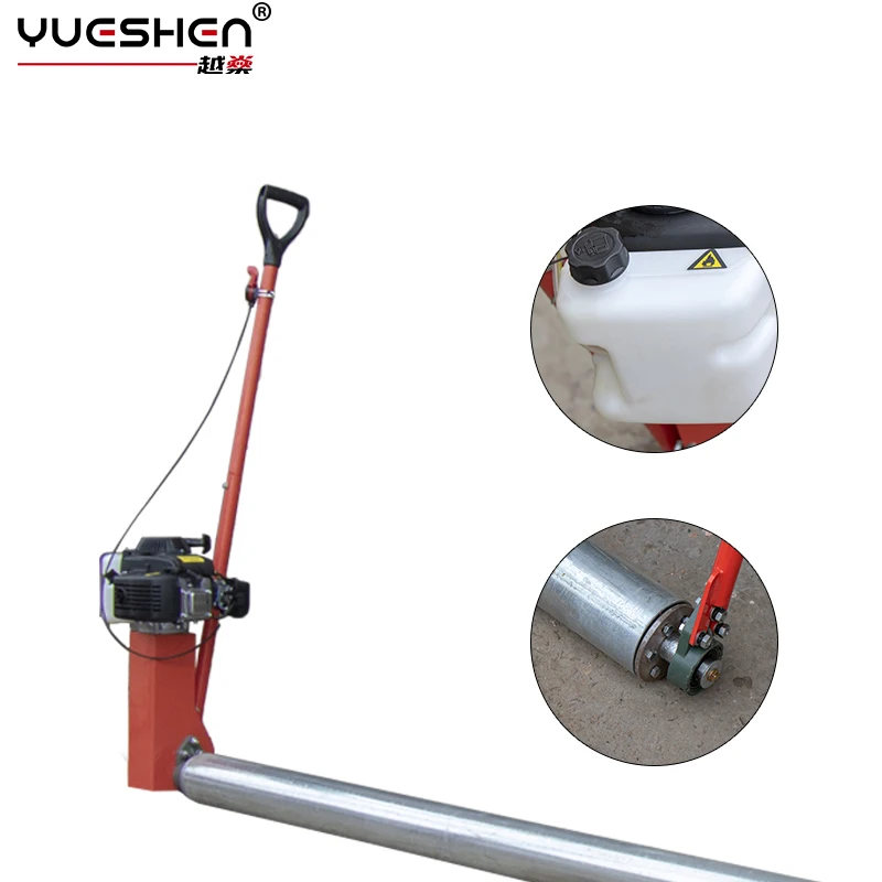 YUESHEN Gasoline Automatic Laser Concrete Leveling Machine, Laser Concrete Screed